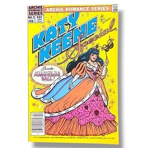 Katy Keene Special #2 Archie Romance Series (Feb) Masquerade Ball Cover 1984